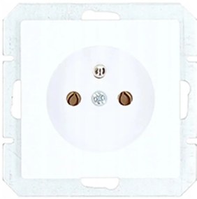 Jednoduchá zásuvka Z/U MEDIUM biela 17664