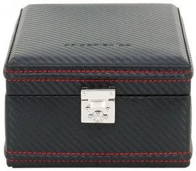 Kazeta na hodinky Friedrich Lederwaren Carbon 32049-2