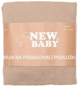 NEW BABY Návlek na prebaľovaciu podložku New Baby 50x70 béžový