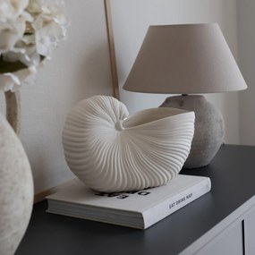 ferm LIVING Shell Pot kamenina 20x31x15 cm - 100232202