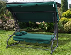 Záhradná hojdačka RAMIZ 8011 - zelená