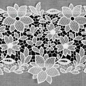 ZÁCLONA NA KRÚŽKOCH ARTEMIDA 140X250 CM BIELA