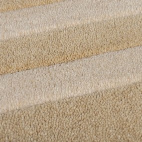 Flair Rugs, Ručne všívaný kusový koberec Lois Scallop Natural kruh, 120x120 (priemer) kruh, béžová, chodba / predsieň