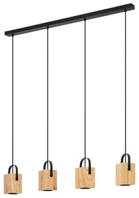 Eglo 43748 - LED Luster na lanku AYLES 4xGU10/3W/230V