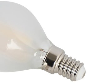 Sada 4 LED žiaroviek E14 P45 matná 3,5W 360lm 2700K