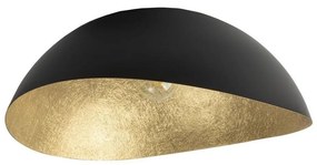 Sigma Prisadený luster SOLARIS 1xE27/60W/230V čierna/zlatá SI0325