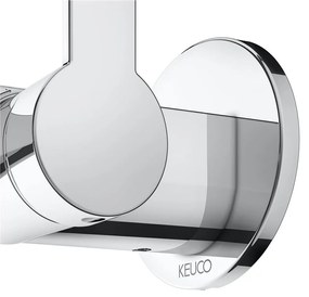 KEUCO IXMO Flat 1-otvorová páková umývadlová batéria pod omietku, okrúhla rozeta, výtok 165 mm, chróm, 59516010301