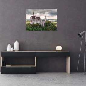 Obraz - Zámok na skalách (70x50 cm)