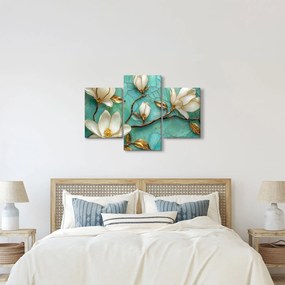 Obraz - 3D magnólia (90x60 cm)