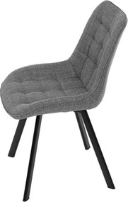 Jedálenská stolička sivá HC-465 GREY2