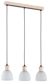 Luster na lanku NATUR 3xE27/60W/230V