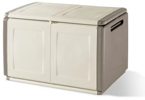 ARTPLAST Plastový úložný box Linea Cube 2dielny - béžovohnědá