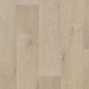 Gerflor, PVC podlaha - lino AladinTex Ultra 0720 Pure Oak clear, na mieru, šíře 4m, béžová, filc, chodba / predsieň