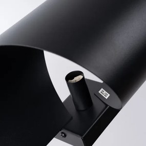 Sollux SL.1309 - Nástenné svietidlo TALASSA 1xG9/8W/230V čierna