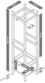 Stojan na oblečenie