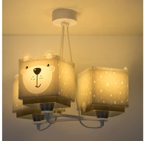 Dalber 64577 - Detský luster LITTLE TEDDY 3xE27/60W/230V PI426