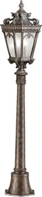 Kichler KL-TOURNAI4-M - Vonkajšia lampa TOURNAI 1xE27/60W/230V IP44 bronzová