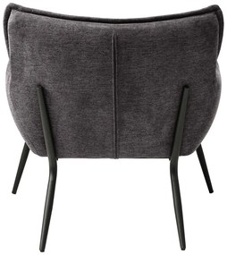 Sivé relaxačné kreslo Calgary – Unique Furniture