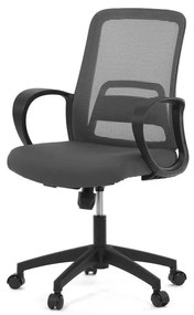 AUTRONIC Kancelárska stolička, hojdací mechanizmus, šedá sieťovina, KA-S3015 GREY