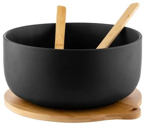 Florina Šalátový set Adria 3,5 l, čierna