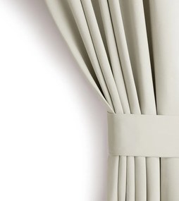 Záves AmeliaHome Blackout s priechodkami 140x270 cm krémový