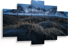 Obraz výhľadu na Islandskej vrcholky (150x105 cm)