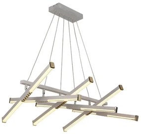 LED Stmievateľný luster na lanku LED/90W/230V 3000-6500K + diaľkové ovládanie