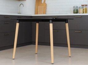 CH Jedálenský stôl Tessa II - čierna