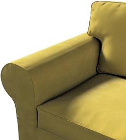 Poťah na sedačku Ektorp (nerozkladá sa, pre 2 osoby) farba produktu zelená látka lesklá, zamatová