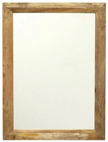 Zrkadlo Hina 90x120 z mangového dreva Mango natural