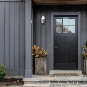 Vonkajšie nástenné svietidlo 1xE27/60W/230V IP44 biela