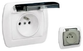 AGZ1Be Vodotesná zásuvka Biela