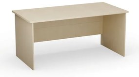 Kancelársky písací stôl PRIMO Classic,  rovný 160x80 cm, breza