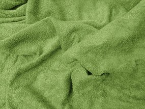 Froté plachta POLY zelená 90 x 200 cm