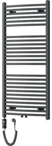 Mexen Ares, elektrické vykurovacie teleso 1200x600 mm + vykurovacia tyč 600 W, antracitová, W102-1200-600-2600-66