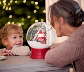 Snehová guľa s LED, veľká