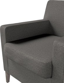 Poťah na kreslo Karlstad farba produktu sivá látka zapletaná