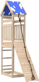 vidaXL Vonkajšia súprava na hranie masívna borovica