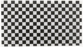 Umývateľná rohožka Black Check