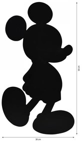 Nástenná dekorácia s ľad osvetlením Mickey Mouse ružová