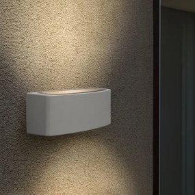 Ideal Lux - Vonkajšie nástenné svietidlo ANDROMEDA 1xE27/60W/230V IP55 biela