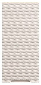 Závesná kúpeľňová skrinka Nova White 83-30-1D biela