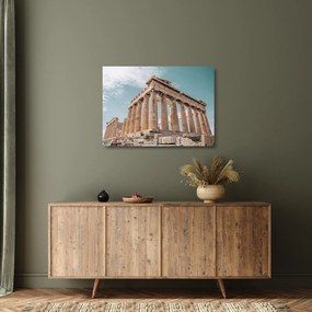 Sklenený obraz - Antický akropolis (70x50 cm)