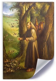 Gario Plagát Svätý František z Assisi Farba rámu: Bez rámu, Veľkosť: 30 x 45 cm