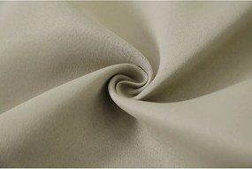 Záves OXFORD 140x270 cm, béžový Zavesenie: Riasiaca páska