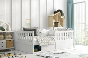 INTERBEDS Detská posteľ Smart 160 x 80 cm - biela