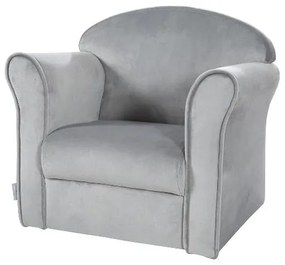 roba Detské kreslo (s lakťovou opierkou, sivá)  (100397115)