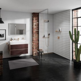 Hansgrohe ShowerSelect Comfort E, termostat pod omietku pre 2 spotrebiče, kartáčovaný bronz, HAN-15572140