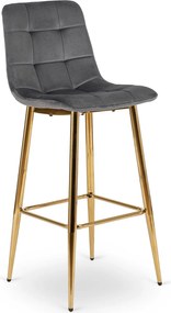 PROXIMA.store - Jedálenská barová stolička ARIEL FARBA: sivá