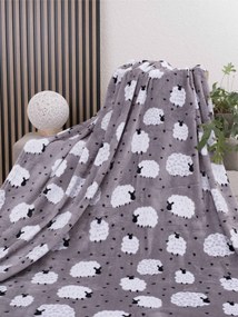 Deka mikroplyš Exclusive 150 × 200 cm – Ovečky